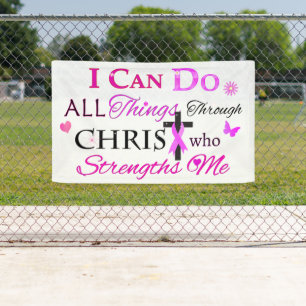 ICH KANN ALLES DURCH CHRIST MACHEN BANNER