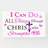 ICH KANN ALLES DURCH CHRIST MACHEN BANNER (Horizontal)