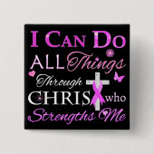 ICH KANN ALLES DURCH CHRIST MACHEN BUTTON (Vorderseite)