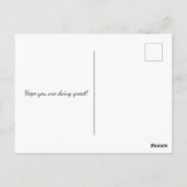 ICH KANN ALLES DURCH CHRIST MACHEN POSTKARTE (Rückseite)