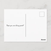 ICH KANN ALLES DURCH CHRIST MACHEN POSTKARTE (Rückseite)