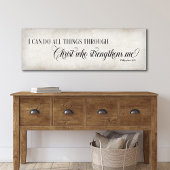 Ich kann alles durch Christi-Mauer-Kunst machen Poster