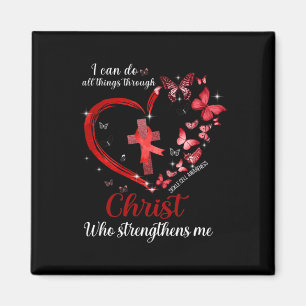 Ich kann alles durch Christi-Sichelzellanäwa mache Magnet