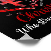 Ich kann alles durch Christi-Sichelzellanäwa mache Poster (Ecke)