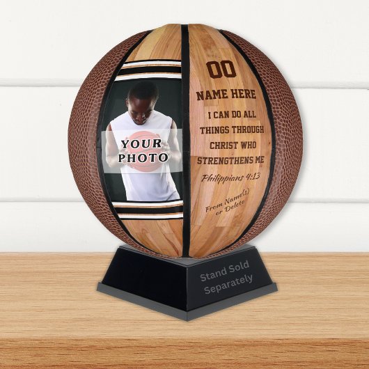 Ich kann alles durch Christus Basketball tun