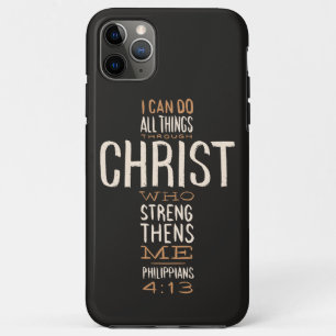 Ich kann alles durch Christus Bibelverse tun Case-Mate iPhone Hülle
