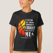 Ich kann alles durch Christus Christlich durch Bys T-Shirt (Vorderseite)