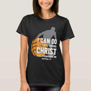 Ich kann alles durch Christus Christlich durch Bys T-Shirt
