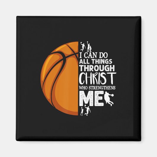 Ich kann alles durch Christus durch Christus durch Magnet (Vorne)
