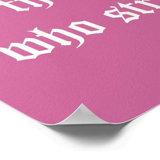 Ich kann alles durch Christus machen. Poster (Ecke)