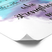 Ich kann alles durch Christus machen Poster (Ecke)