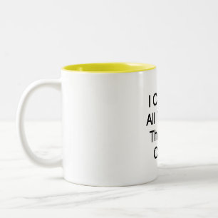 Ich kann alles durch Christus machen Zweifarbige Tasse