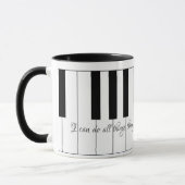 Ich kann alles durch Christus mit Klaviertasten ma Tasse (Links)