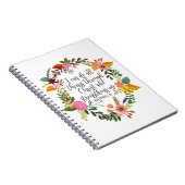 Ich kann alles durch Christus Philippinen machen Notizblock (Rechte Seite)