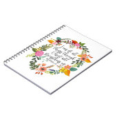 Ich kann alles durch Christus Philippinen machen Notizblock (Linke Seite)