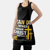 Ich kann alles durch Christus tun| Christlich Schürze (InSitu)