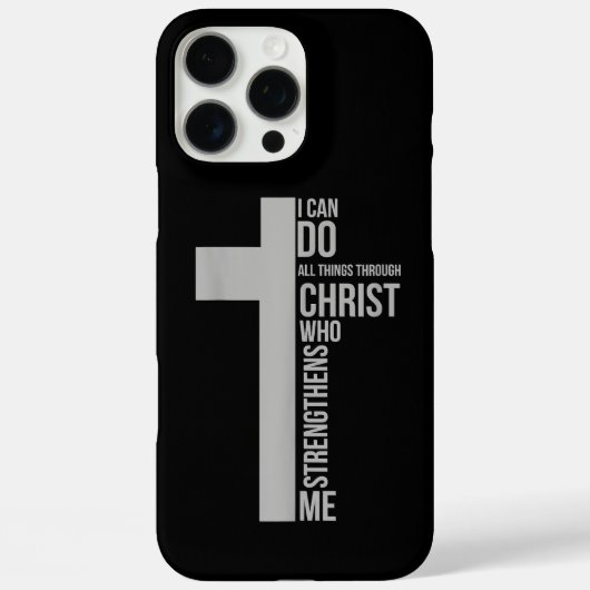 Ich kann alles durch Christus tun, der stärkt Case-Mate iPhone Hülle (Rückseite)