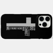 Ich kann alles durch Christus tun, der stärkt Case-Mate iPhone Hülle (Rückseite (Horizontal))