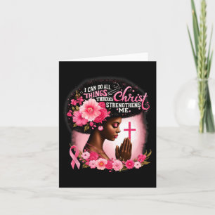 Ich kann alles durch Christus tun, der stärkt Karte