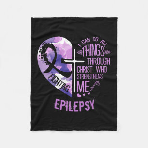Ich kann alles durch Christus tun - Epilepsie vor Fleecedecke