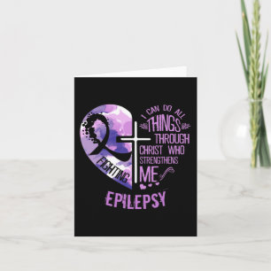 Ich kann alles durch Christus tun - Epilepsie vor Karte