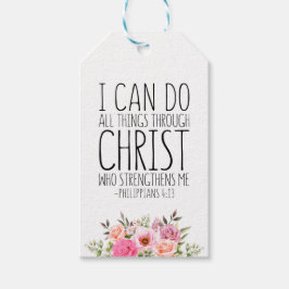 Ich kann alles durch Christus tun, Philippinen 4 Geschenkanhänger