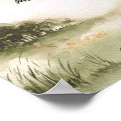 Ich kann alles durch Christus Wasserfarbenbaum mac Poster (Ecke)