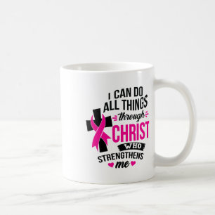 Ich kann alles durch den chronischen Brustkrebs A Kaffeetasse