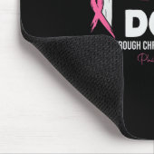 Ich kann alles durch den chronischen Brustkrebs A Mousepad (Ecke)