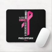 Ich kann alles durch den chronischen Brustkrebs A Mousepad (Mit Mouse)