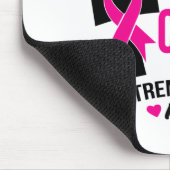 Ich kann alles durch den chronischen Brustkrebs A Mousepad (Ecke)