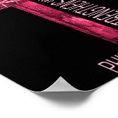 Ich kann alles durch den chronischen Brustkrebs A Poster (Ecke)