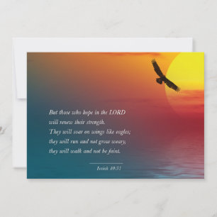 Ich kann alles durch Him Postcard Inspirati tun