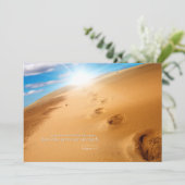 Ich kann alles durch Him Postcard Inspirati tun (Stehend Vorderseite)