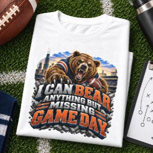Ich kann alles ertragen, außer dass ich Football a T-Shirt