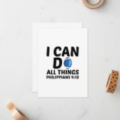 ICH KANN ALLES FUSSBALL MACHEN MITTEILUNGSKARTE (Vorderseite/Rückseite Beispiel)