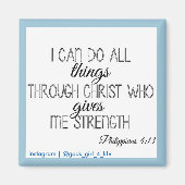 Ich kann alles großartig machen magnet (Vorne)