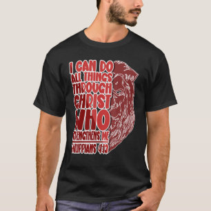 Ich kann alles Großartige durch Christus tun, der T-Shirt