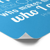 Ich kann alles machen, Philippinen 4:13 Poster (Ecke)