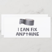 Ich kann alles mit dem Farbband reparieren (Vorne/Hinten)