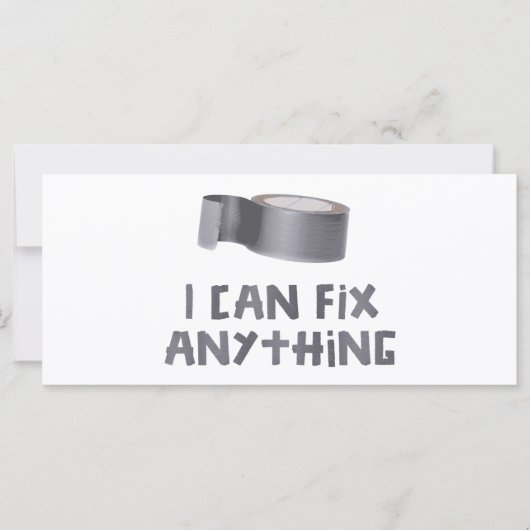 Ich kann alles mit dem Farbband reparieren (Vorderseite)