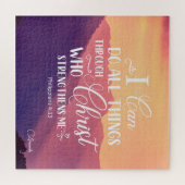 Ich kann alles tun Bible Christliches Puzzle (Horizontal)