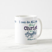 Ich kann alles tun durch Christus-Tasse Kaffeetasse (VorderseiteRechts)