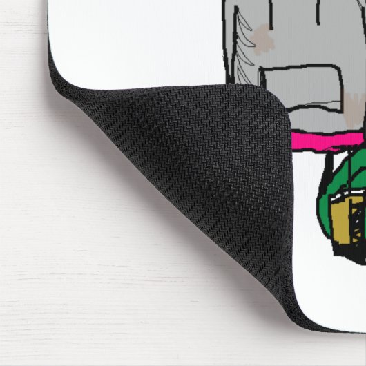 Ich kann alles tun mousepad (Ecke)