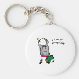 Ich kann alles tun. schlüsselanhänger