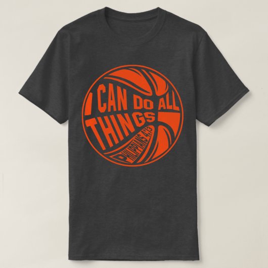 Ich kann alles tun T-Shirt (Design vorne)
