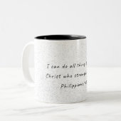 Ich kann alles tun Tasse (Vorderseite Links)