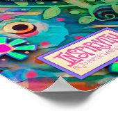 Ich kann alles tun, was ich mit Zitat-Inspiritivit Poster (Ecke)