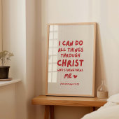 Ich kann alles, was Philippinen tun 4:13 Poster