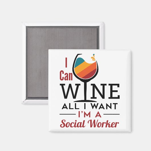 Ich kann alles Wein, was ich Gewollt habe, ich bin Magnet (Vorderseite/Rückseite)